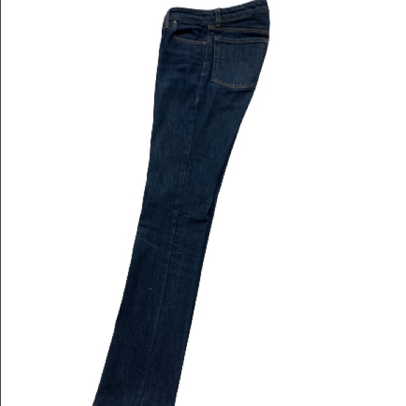 GF FERRE Refined Straight Leg Italian Blue Jeans Sz 26 - Picture 2 of 11